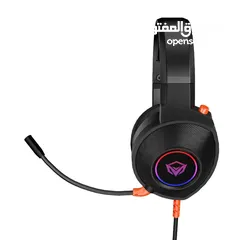  4 Meetion HP012 RGB 7.1 Virtual Surround Sound Gaming Headset USB سماعات جينمغ العاب