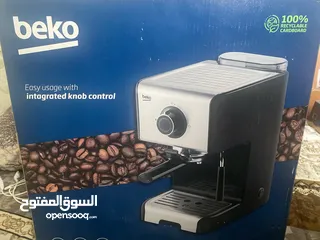  1 ماكينة صنع القهوه من بيكو