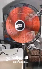  2 مروحه عامود حجم كبير مستعمله بحاله ممتازه