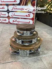  1 دف رق ماعز 3 قطع