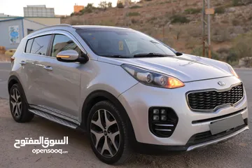  21 كيا سبورتج جتي لاين 2016ماتور2000ديزل فلل اضافات مع فتحة سقف بنوراما  بسعر حررررق كاش دهان شركة