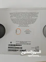  6 Apple watch Ultra 49mm Titanium Orange