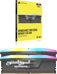  1 CORSAIR VENGEANCE RGB DDR5 32GB (2x16GB) DDR5 6000MHz
