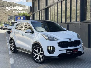  5 كيا سبورتاج2017/16 بحالة الوكالة