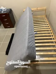  2 IKEA Single Bed Frame and Mattress