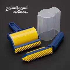  3 رول Sticky Buddy لإزالة الأوساخ والشعر الحل السريع والفعّال لتنظيف الأثاث، الملابس، والسجاد من الشعر