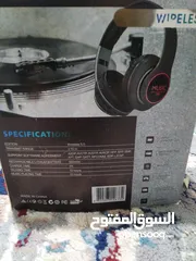  3 سماعات الجيمنج للالعاب يوجد فيها مايك وبامكانك وضع شريحه وسلك بلوتوث وفيها خاصيه التكبير والتصغير