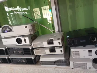  19 بروجكتر إبسون الترا شورت واجهزة عرض كثيره سوني هيتاشي فيوسونك ايسر كانون