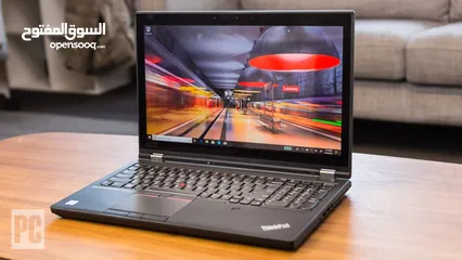  3 جهاز لابتوب Laptops Workstation Lenovo ThinkPad P52  Xeon E-2176M 32GB RAM 4GB NVIDIA 1TB SSD