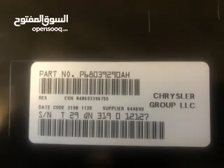  2 مسجل جيب قراند شيروكي ودوج 2011-2012-2013 جديد وأصلي