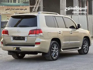  8 لكزس LX570 2013 شرط الفحص الرجاء قراءة الاعلان جيدا