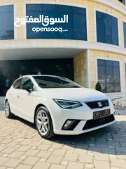  6 سيت ابيزا للبيع موديل 2022 SEAT lbizaFR بحالة الوكالة دهان شركة عداد قليل