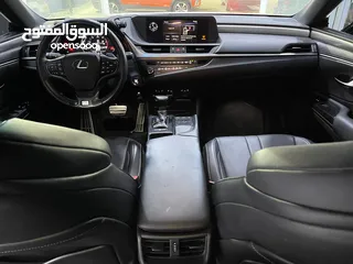  8 لكزس ES350 F Sport  موديل 2019