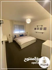  12 شقة طابق تسوية مفروش للايجار في دير غبار مساحة 150م