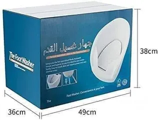  2 جهاز غسيل القدم يستخدم لغسل القدمين أثناء الوضوء يستعمل لكبار السن و النساء الحوامل