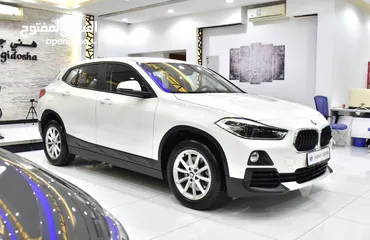  2 BMW X2 sDrive20i ( 2020 Model ) in White Color GCC Specs