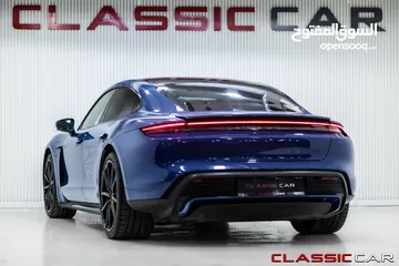  27 Porsche Taycan Turbo 2021 dual motor   كهربائية بالكامل  Full electric