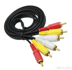  4 AV Cable وصلات واسلاك