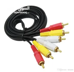  4 AV Cable وصلات واسلاك