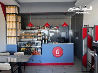  3 Brand new coffeeshop with good customer base is for sale  Monthly rent 300 rial