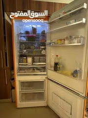  2 Vestel refrigerator and freezer