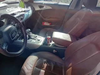 3 اودي A6 موديل 2014 بحاله ممتازه