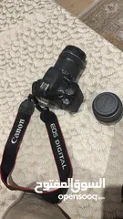  2 للبيع كانون EOS 650D مع عدستين   عدسه 18-135 Mm والثانيه 50 Mm