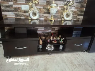  4 بيع كنب وبرادي وطاولة شاشة
