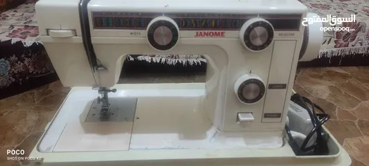  1 مكينة خياطه جانومي وكااله استخدام نظيف جدا صنعت في طوكيو - اليابان بسعر عررطه اقرأ الوصف في الأسفل