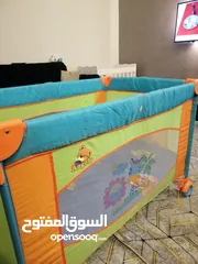  3 سرير طفل قابل للطي نظافه 100٪ من عمر يوم الى عمر 6 سنوات 