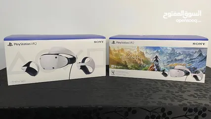  1 Sony PlayStation VR2 White/Black With Case Also New Condition