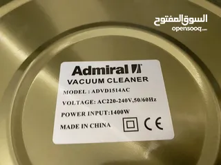  4 مكنسة أدميرال 1400 w