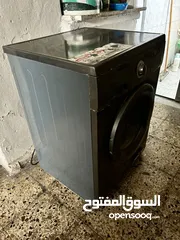  2 غسالة LG مستعمله سنتين للبيع 10 كيلو