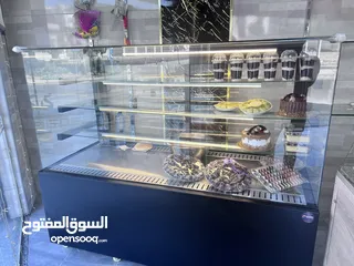  2 ثلاجة عرض كيك