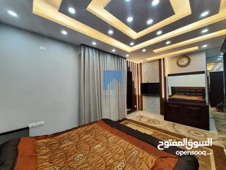  2 شقة مفروشة فاخرة للبيع في أم أذينة - قرب أبراج السادس 150م مع ترس 50م تشطيب سوبر ديلوكس