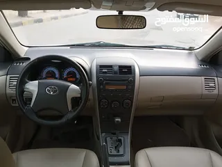  22 تويوتا 2012حبه شركه صنف ميزه كرولا كاش او اقساط 6000