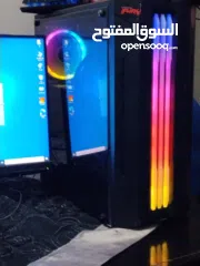  2 بيع كمبيوتر كامل. المذربورد: GIGABYTE GA-H81M-S2PV الرام: RAM 16 GB كرت الشاشة: SAPPHIRE RX 580 4GB