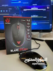  1 FANTECH X17 BLAKE ((PRO)) GAMING  MOUSE  بحالة الجديد