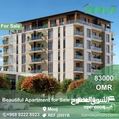  1 Beautiful Apartment for Sale in Al Mouj  REF 296YB