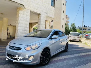  2 هونداي اكسنت 2017 اوتماتك بنزين ماتور 1400 بوضعية ممتازة الله يبارك لصاحب النصيب..