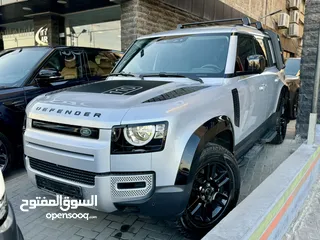  2 رنج روفر ديفندر 2023 HSE 110 بنزين كامل الأضافات فحص كامل بحالة الوكالة اكسسوارات كاملة Dynamic X