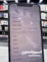  8 iPhone 12 (64 GB) ايفون 12 مستعمل  بحالة جيدة جدا بطارية اصلية 99٪؜  فاصل بصمة الوجه فقط لا غير