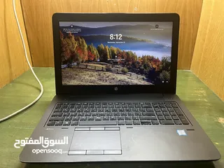  1 Hp zbook 15 g4 laptop workstation