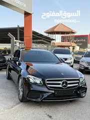  4 مرسيدس E350 2020 AMG فحص كامل ممشى قليل فل اضافات اعلى صنف لون اسود غرفة كاميل