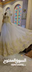  1 فستان عروسه للايجار
