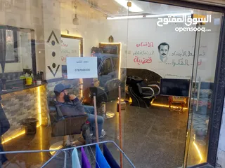  2 صالون حلاقة للبييع