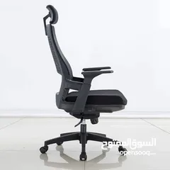  27 كرسي مكتب فلوريكون ألفا برو المريح للاستخدام المنزلي والعملي - كرسي دوار قابل للتعديل، عالي الظهر،
