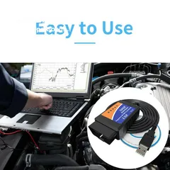  1 ELM327 USB Cable OBDII - 25 JD