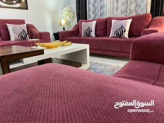  6 أطقم كنب وكورنرات خشب سويد ثقيل جدا اسفنج دانلوب والضهر هولو طبي الارضيات كوشوك متينه