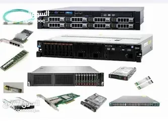  2 قطع سيرفرات وشبكات مستعمل وجديد  Server / Network Parts